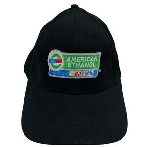 Cap America Mens Hat Black NASCAR American‎ Ethanol Fuel Racing Adjustable